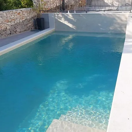Mala Smisna Poolside Paradise By The Sea 别墅 马斯林尼察
