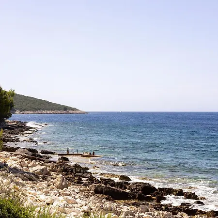 Villa Mala Smisna Poolside Paradise By The Sea Maslinica