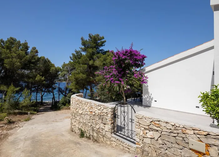 Mala Smisna Poolside Paradise By The Sea Vila Maslinica